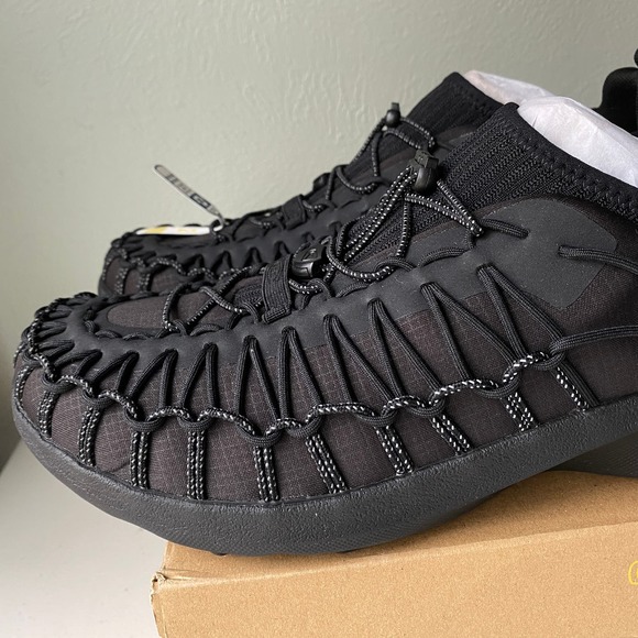 NIB KEEN UNEEK SNK Cord Knit Sneakers Men\'s Size 11 Black Casual Shoe main image 8